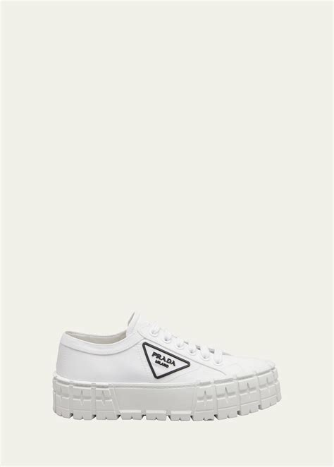 prada quilted leather sneakers|prada knit sneakers women's.